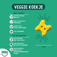 Imby Pet Food inhoud plantaardige snacks