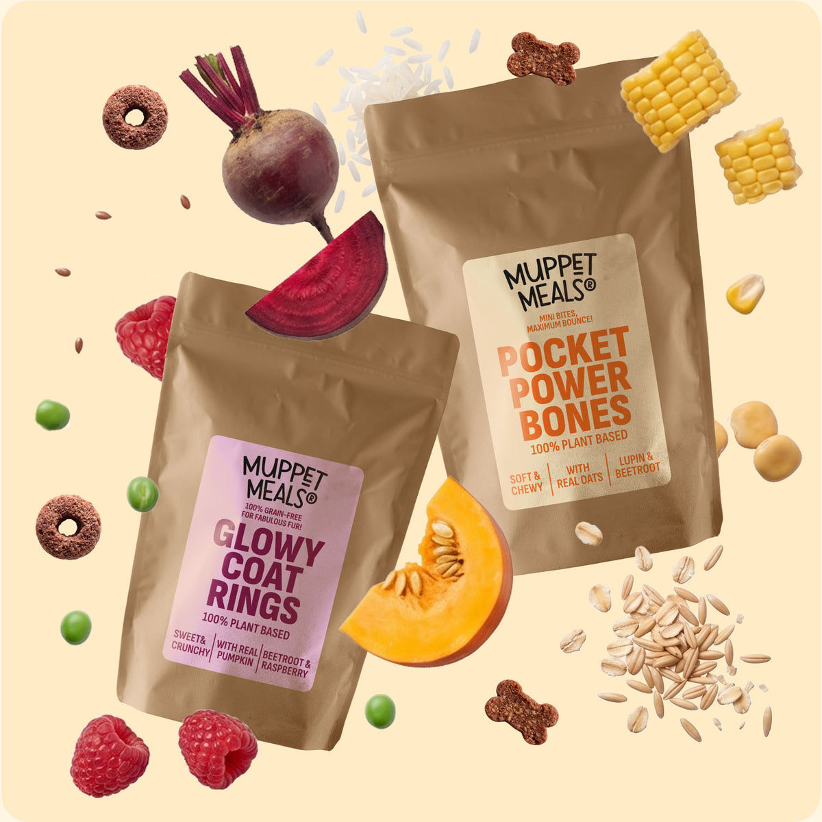 Onze eigen Muppet Meals snacks!