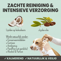 Noms+ - 2-in-1 oorreiniging en verzorging voor honden en katten